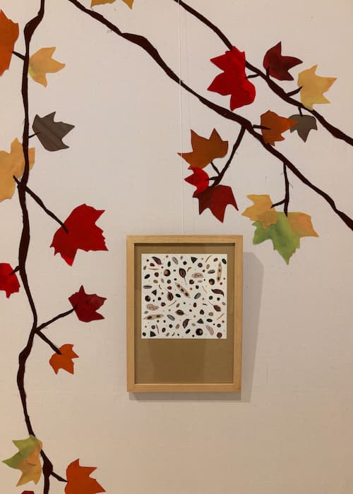 Exposition de mon travail "Cycle" dans à OYOU pour "Jardins divers"