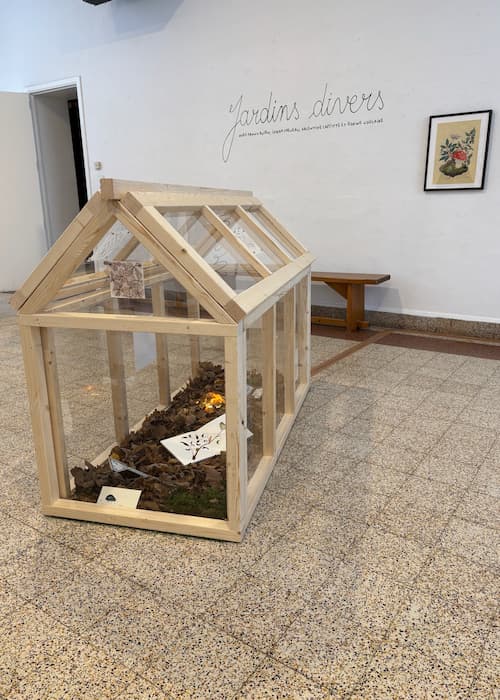 Jardins divers exposition du centre culturel OYOU 