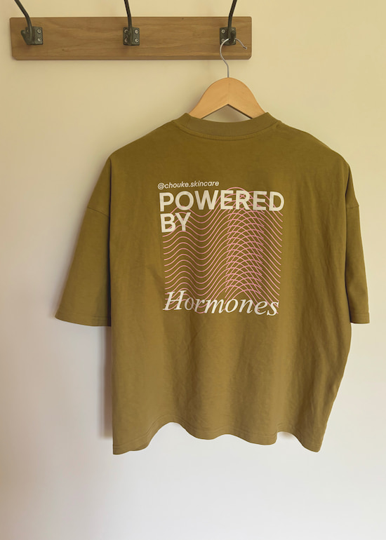 Design d'un t-shirt pour une marque de cosmétique belge